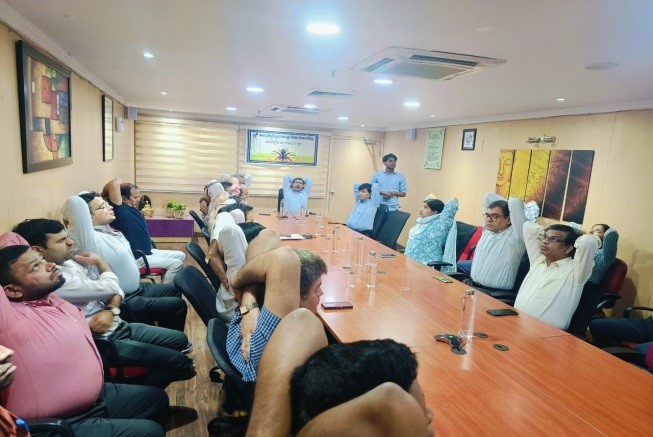 International Yoga Day – 2024 celebrated at SPMCIL Corporation Office and all units